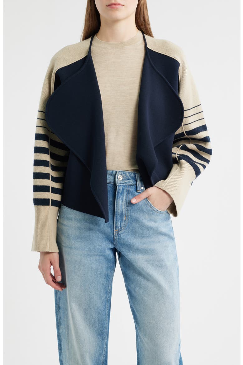Fudama Cardigan, Main, color, PUMICE SKY CAPTAIN COMBO