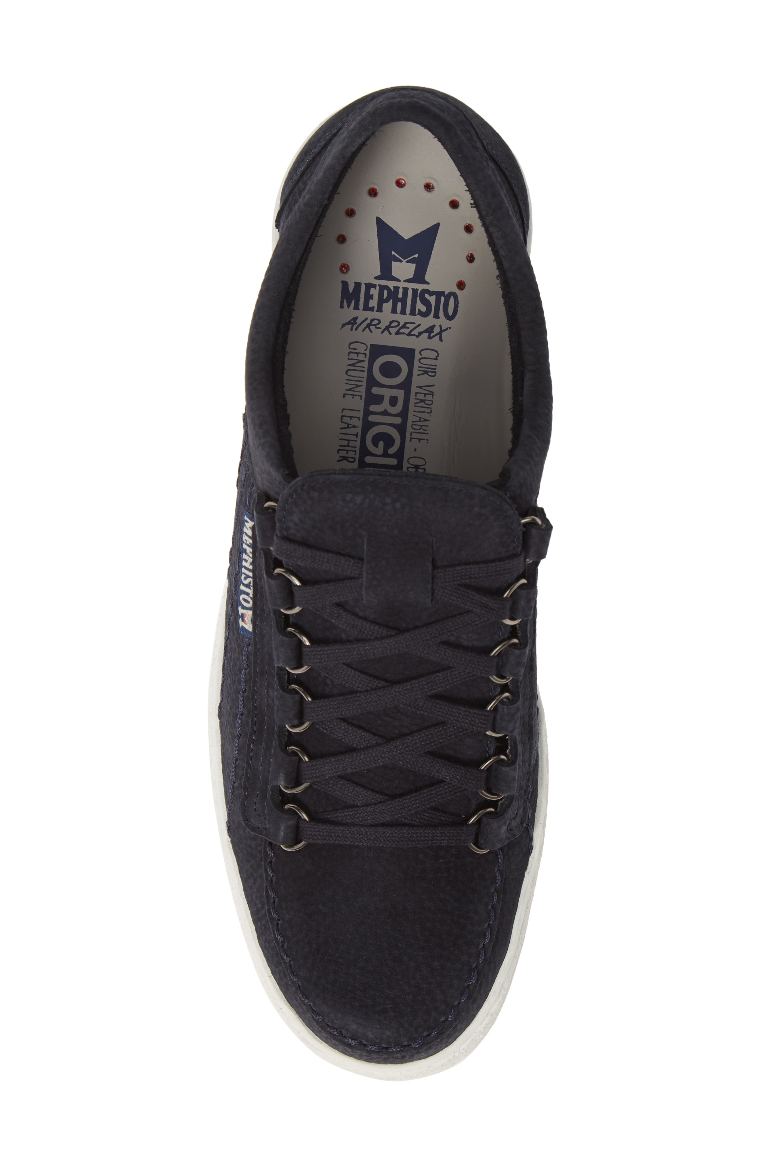 Rainbow Sneaker, Alternate, color, NAVY NUBUCK