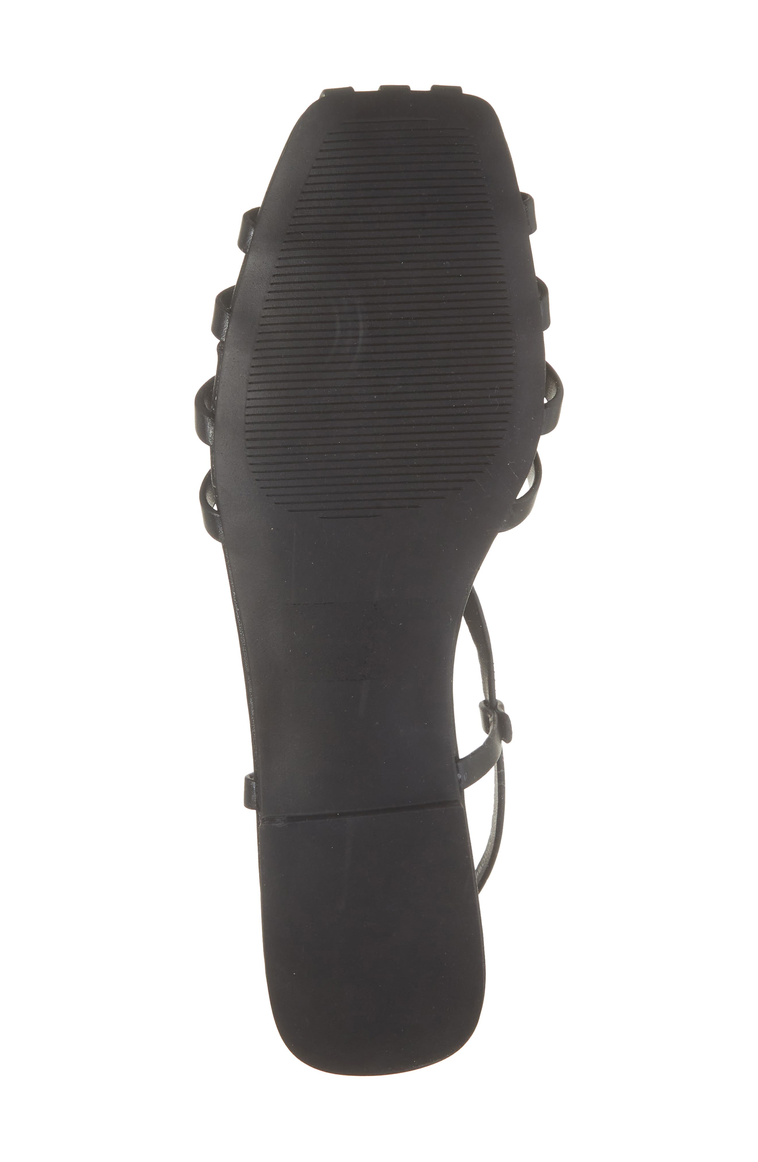 Steve Madden Riverr Slingback Sandal, Alternate, color, Black Leather