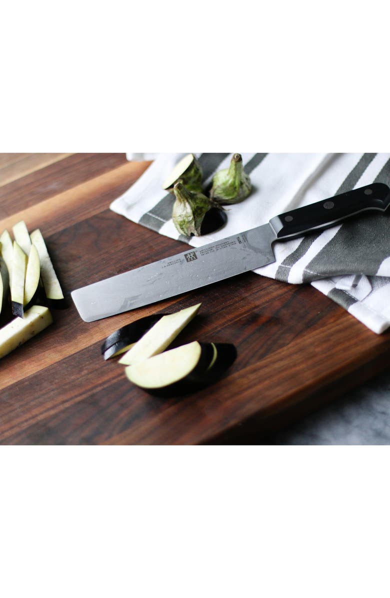 ZWILLING Gourmet 6.5-Inch Nakiri Knife, Alternate, color, Silver