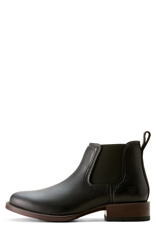 Ariat Booker Ultra Western Chelsea Boot In Black