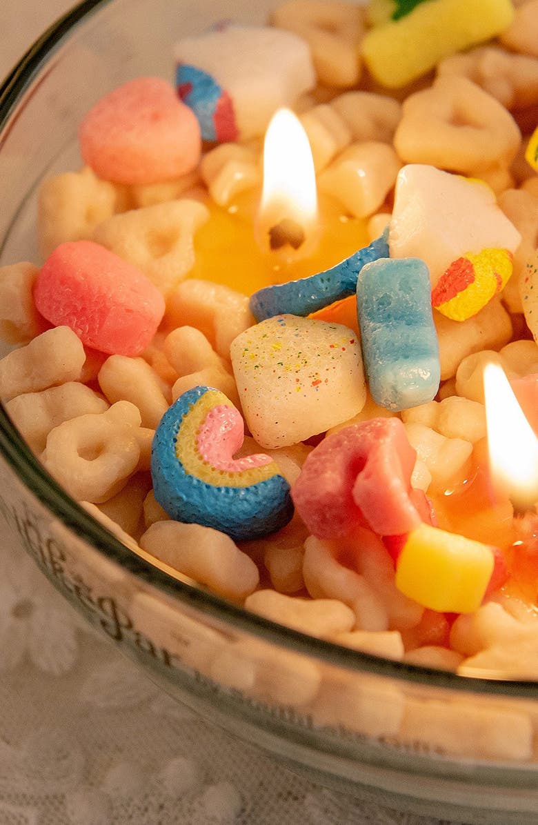 Southlake gifts Lucky Charms Cereal Candle 2.0, Alternate, color, Off-White / Multicolor