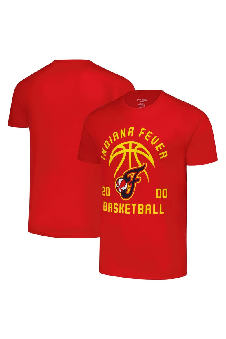 Unisex Stitches Red Indiana Fever Basketball T-Shirt, Alternate, color, Red
