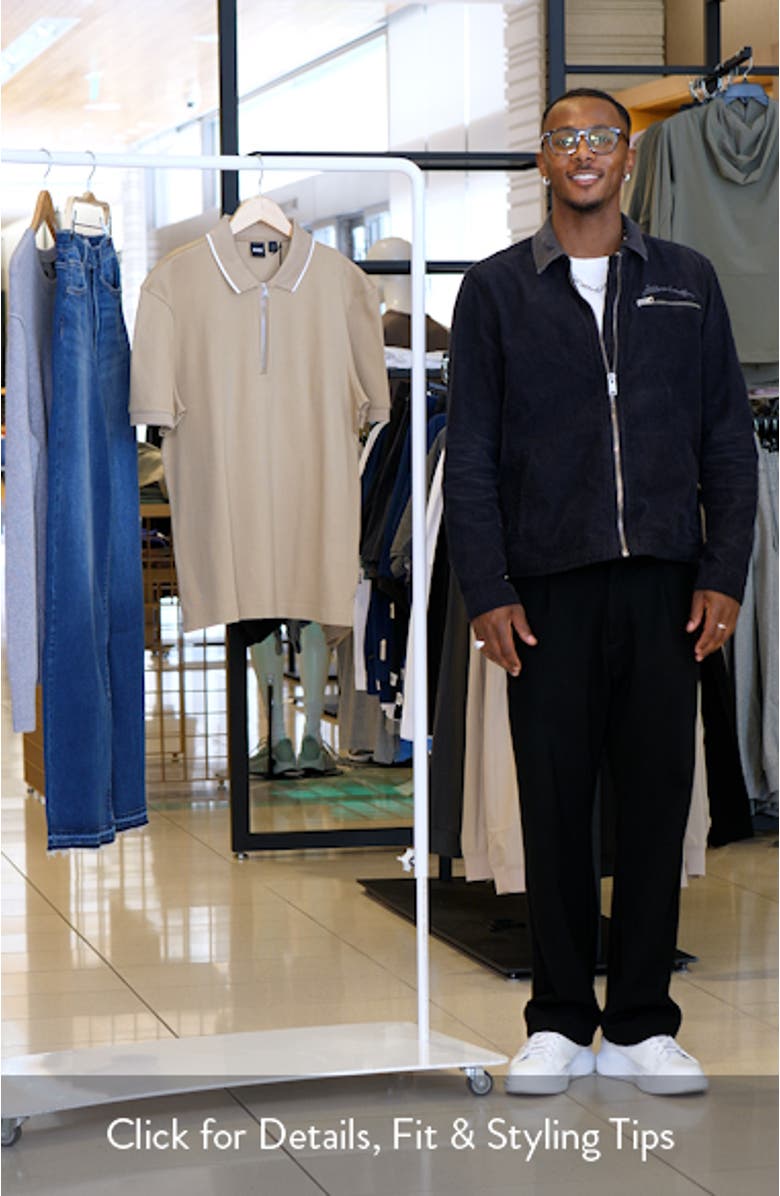 Prout Tipped Cotton Piqué Polo, sales video thumbnail