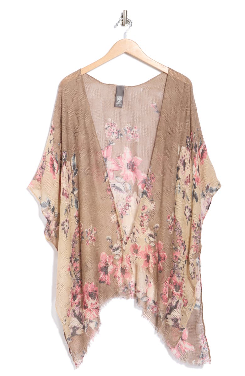 Vince Camuto Climbing Roses Duster, Alternate, color, 