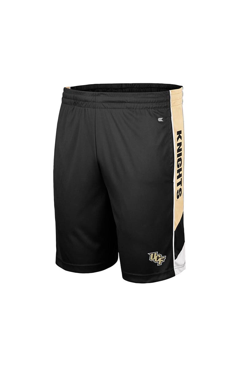 COLOSSEUM Youth Colosseum Black UCF Knights Pool Side Shorts, Alternate, color,