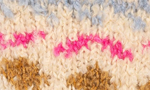 Muk Luks Cottage Bouclé Crew Socks In Multi