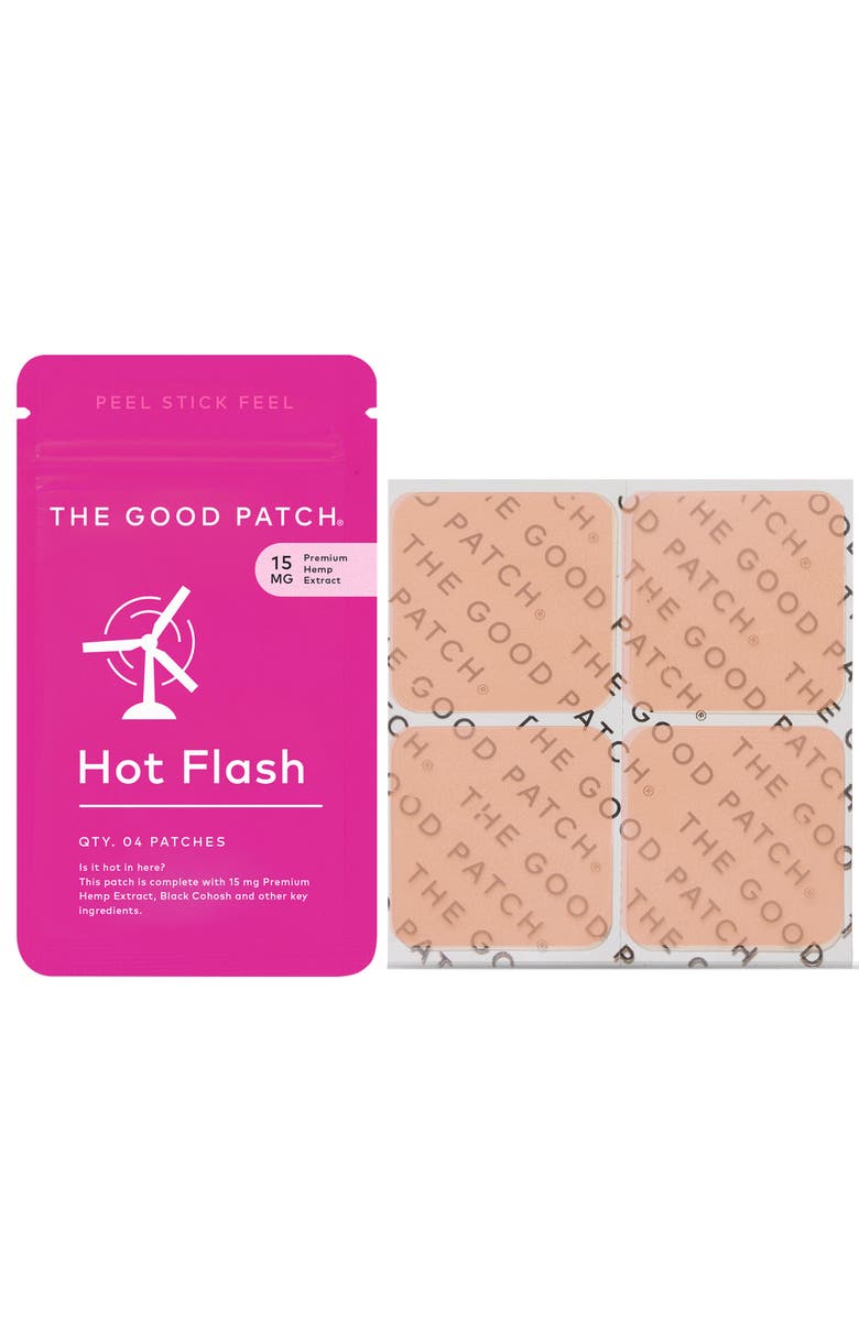 The Good Patch Hot Flash Wellness Patch, Main, color, NO COLOR