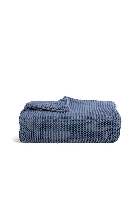Oslo Chunky Knit Super Soft Cotton Throw