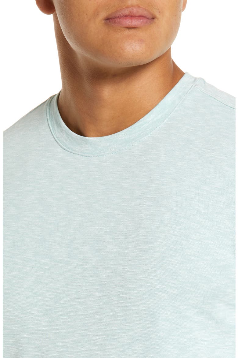 Slub Crewneck T-Shirt, Alternate, color, MINT