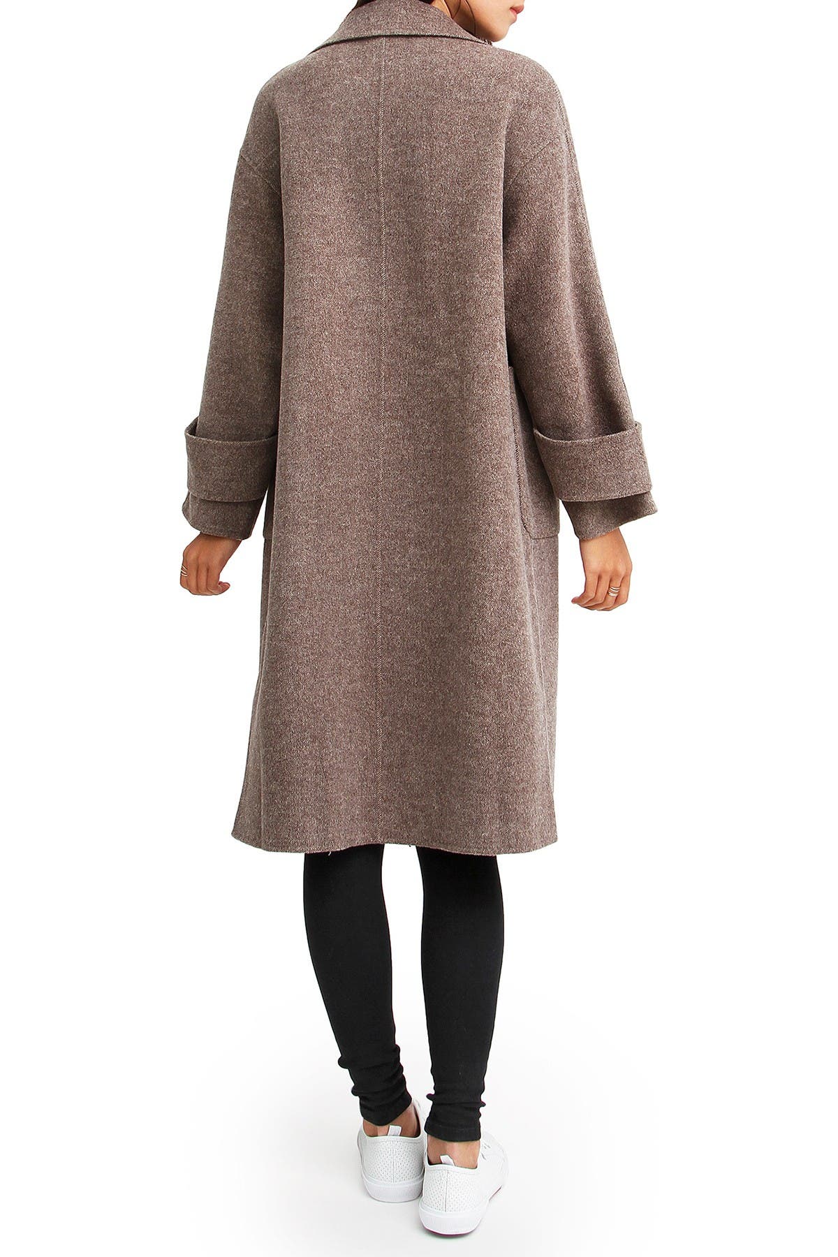 Rumour Has It Oversized Wool Blend Coat - image 2