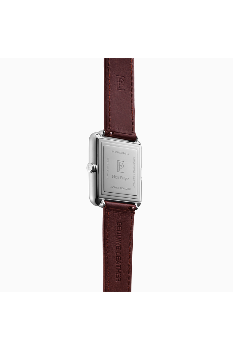 Men's Modern St. Rivers - Loop, 38mm, Alternate, color, Dark Brown/Silver