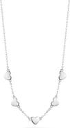 GLAZE JEWELRY Sterling Silver Heart Charm Necklace