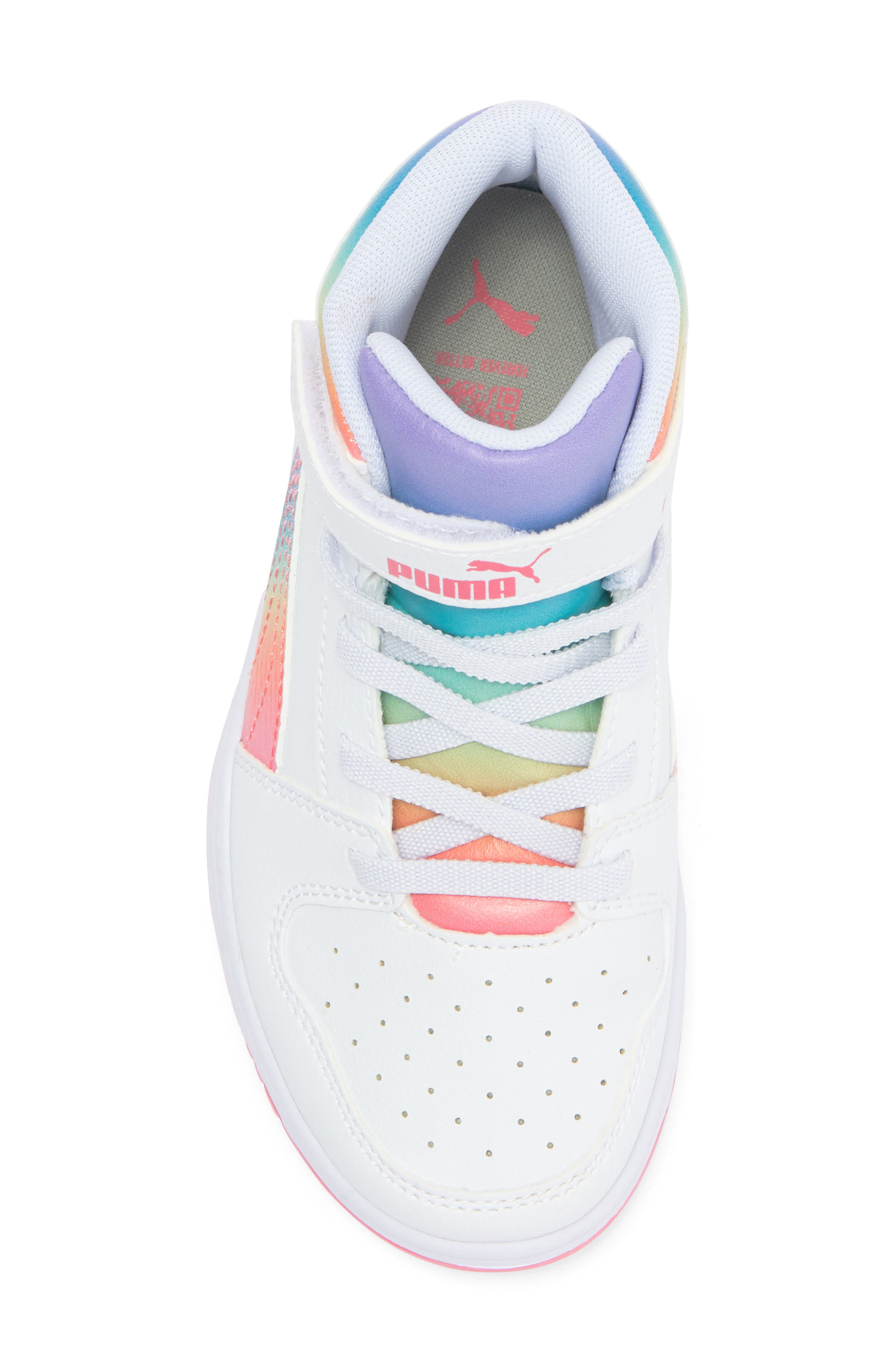 PUMA Kids' Rebound Layup Sneaker, Alternate, color, 