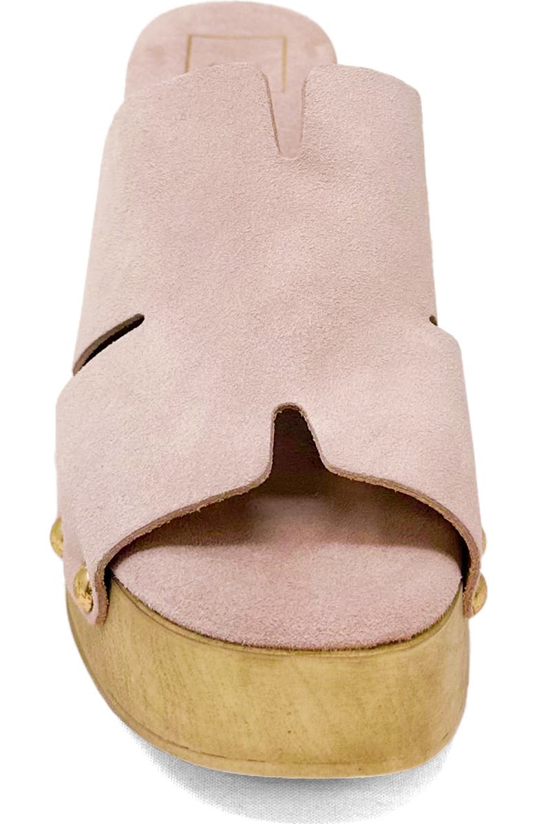 SHUSHOP Florence Platform Sandal, Alternate, color, Blush