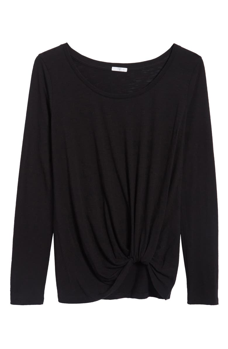 BP. Twist Hem Tee, Alternate, color,