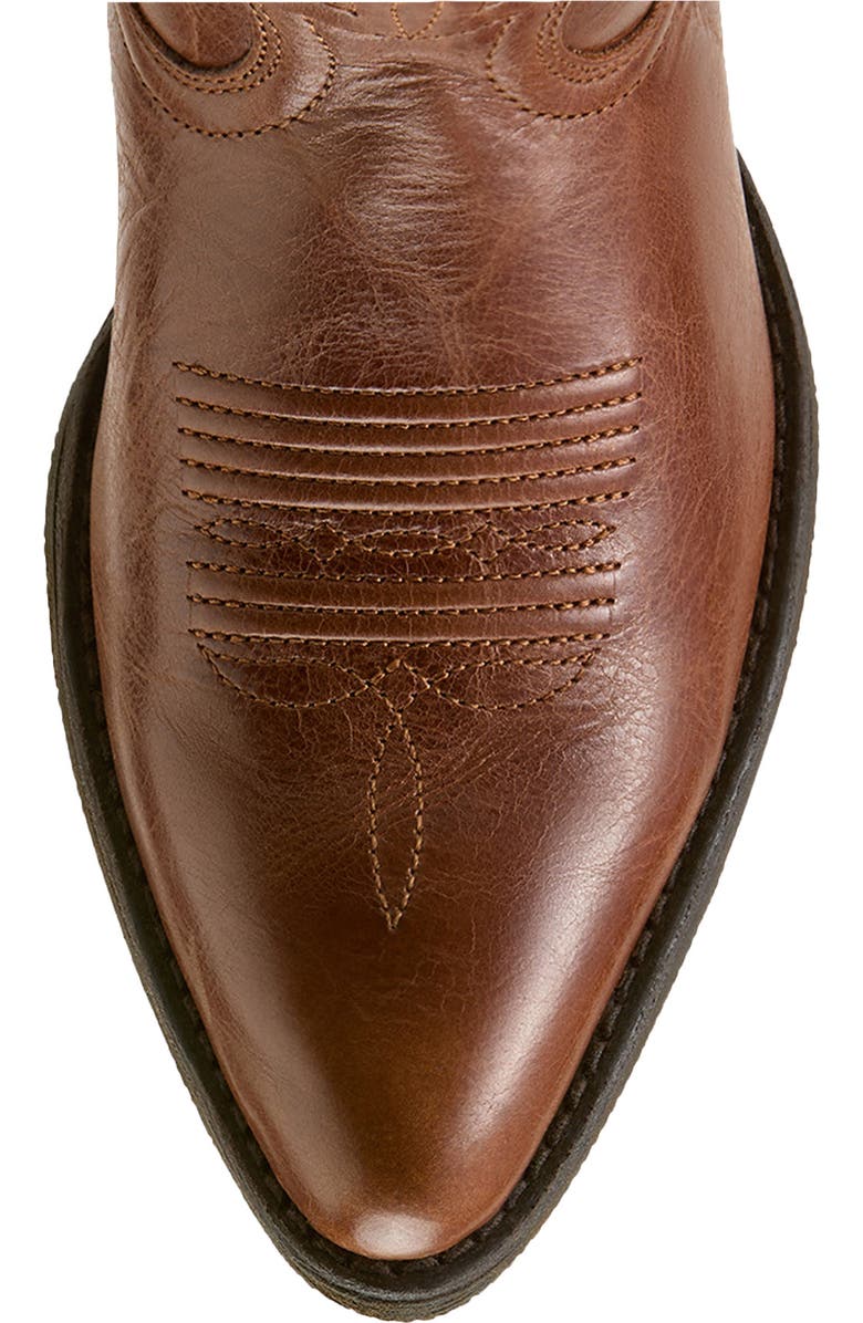 Ariat Maggie J Toe Short Western Boot, Alternate, color, Aged Sienna