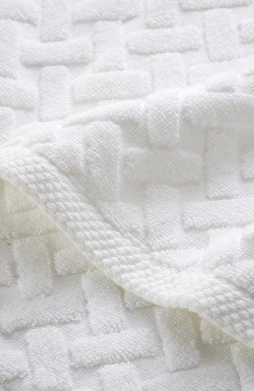 CHRISTY CHRISTY TRELLIS TEXTURED COTTON RAYON FIBRE BLEND SOFT BATH TOWELS 