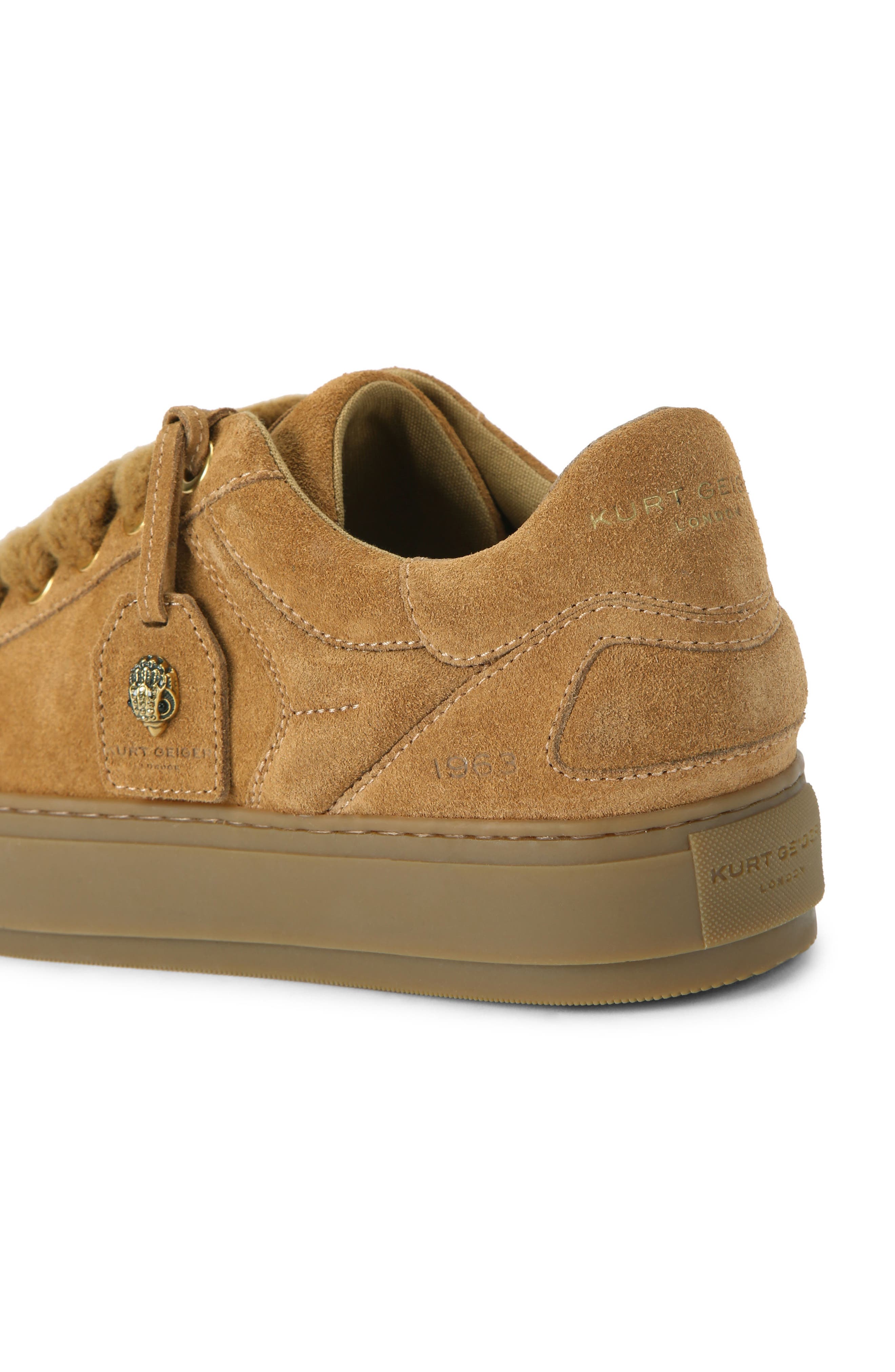 Kurt Geiger London Southbank Tag Sneaker, Alternate, color, Light/ Pastel Brown