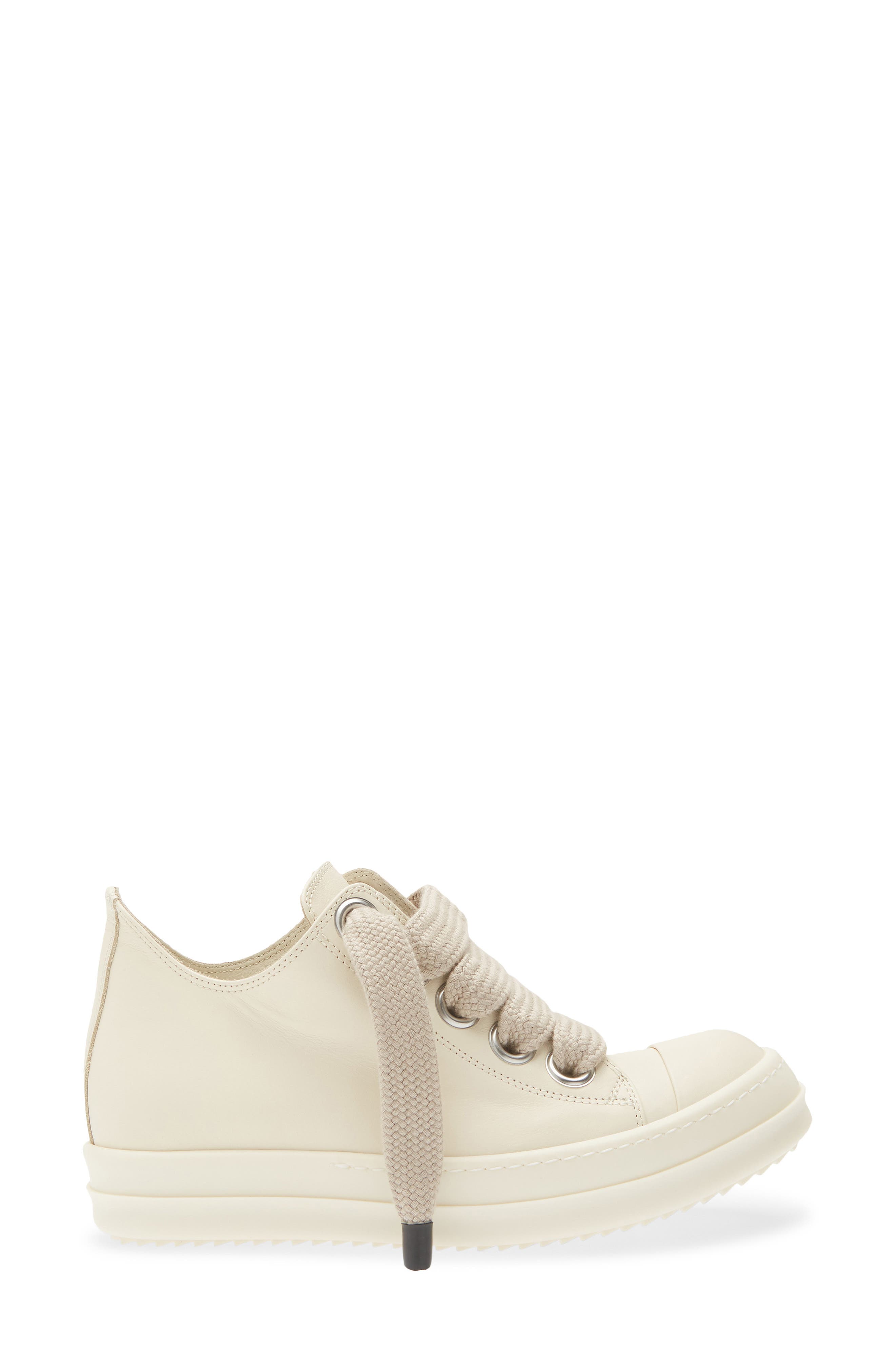 Jumbolace Low Top Sneaker, Alternate, color, MILK/ MILK/ MILK