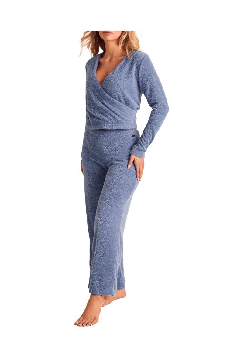 Adore Me Katya Loungewear Set, Alternate, color, Medium Blue