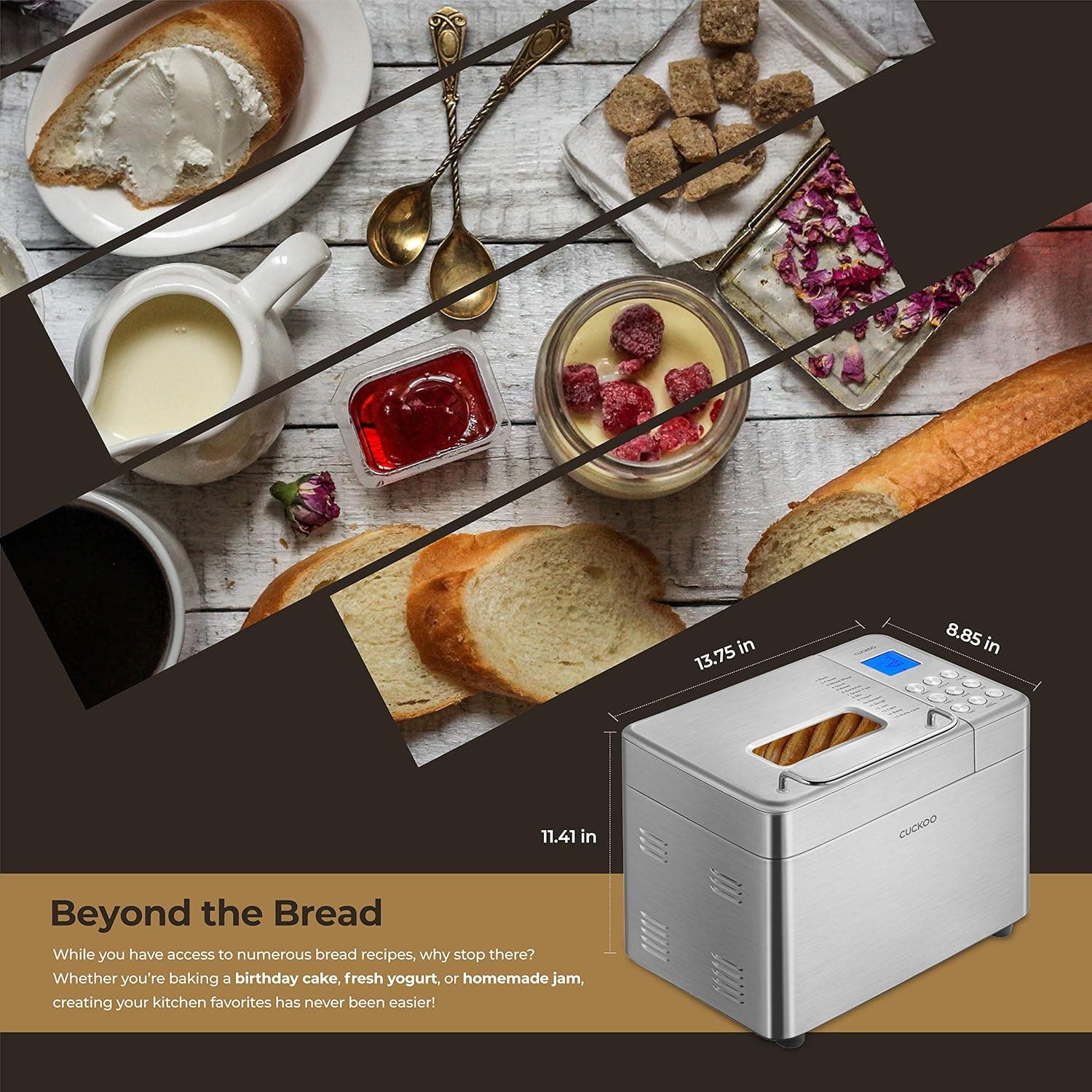 Cuckoo 2 lb. Multifunctional Bread Maker - Thumbnail 5