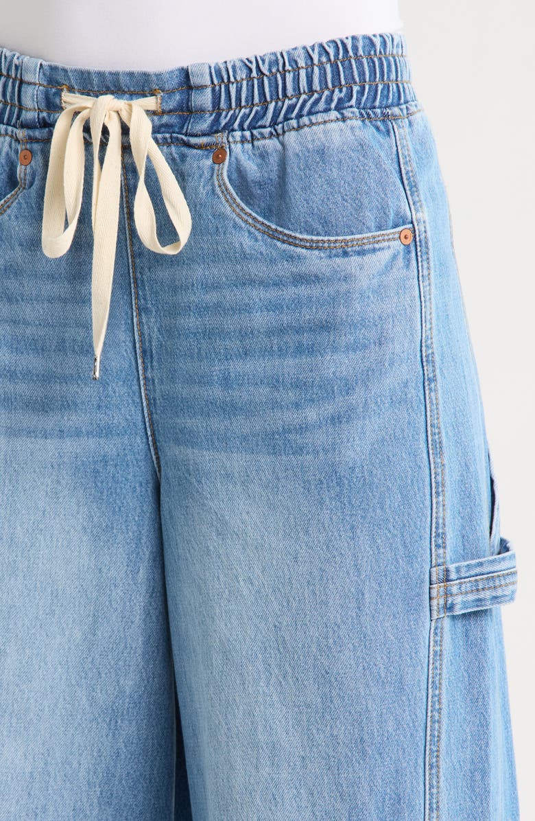 BLANKNYC The Barrel Leg Drawstring Barrel Leg Jeans, Alternate, color, Easy Goer