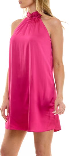 Shirred Sleeveless Minidress