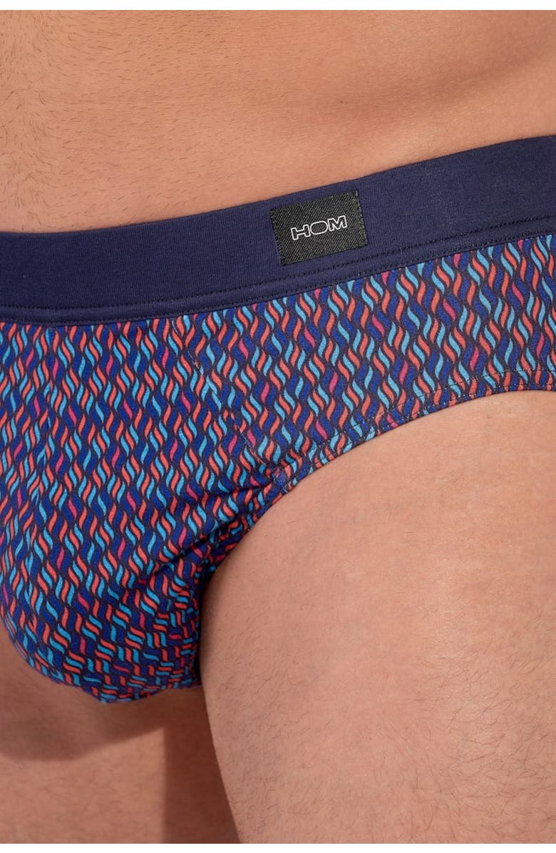 HOM Ocean Drive Comfort Mini Briefs, Alternate, color, Red Print