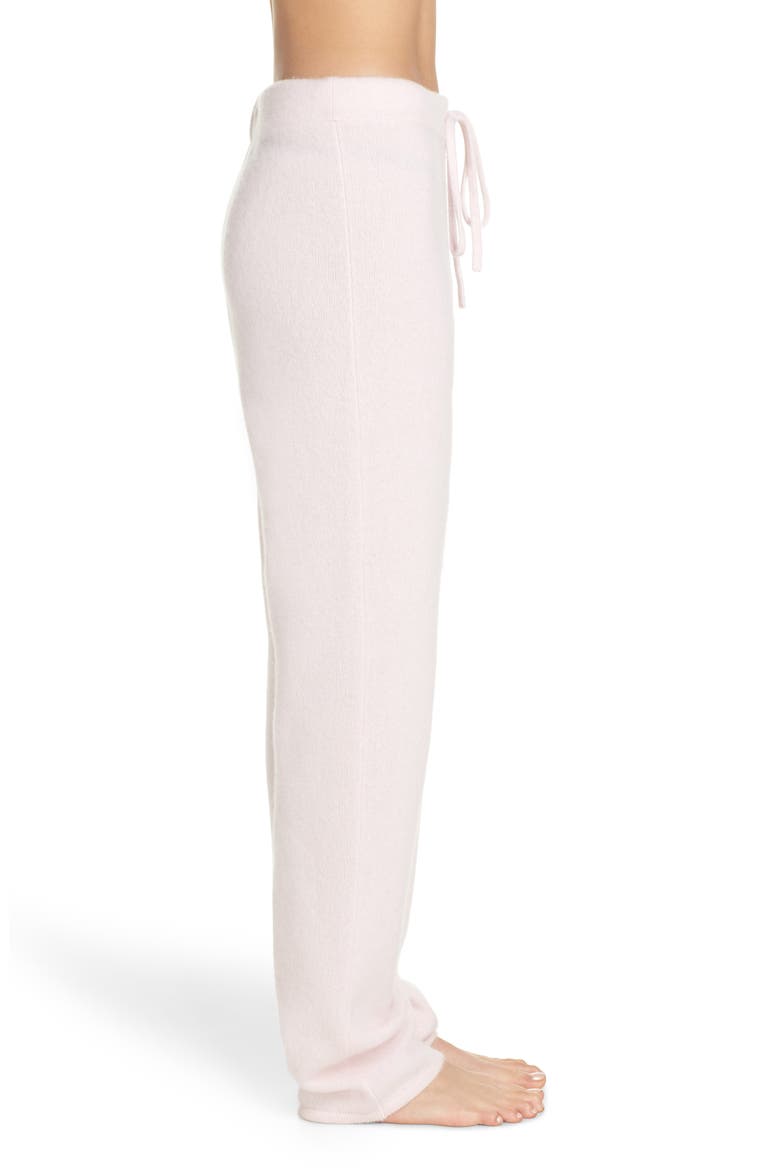 Easy Cashmere & Silk Pants (Nordstrom Exclusive), Alternate, color, PINK