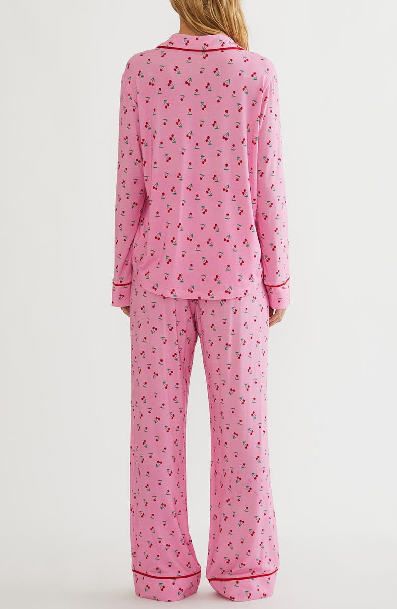 Beach Riot Livvy & Connie Pajamas, Alternate, color, Mon Cheri