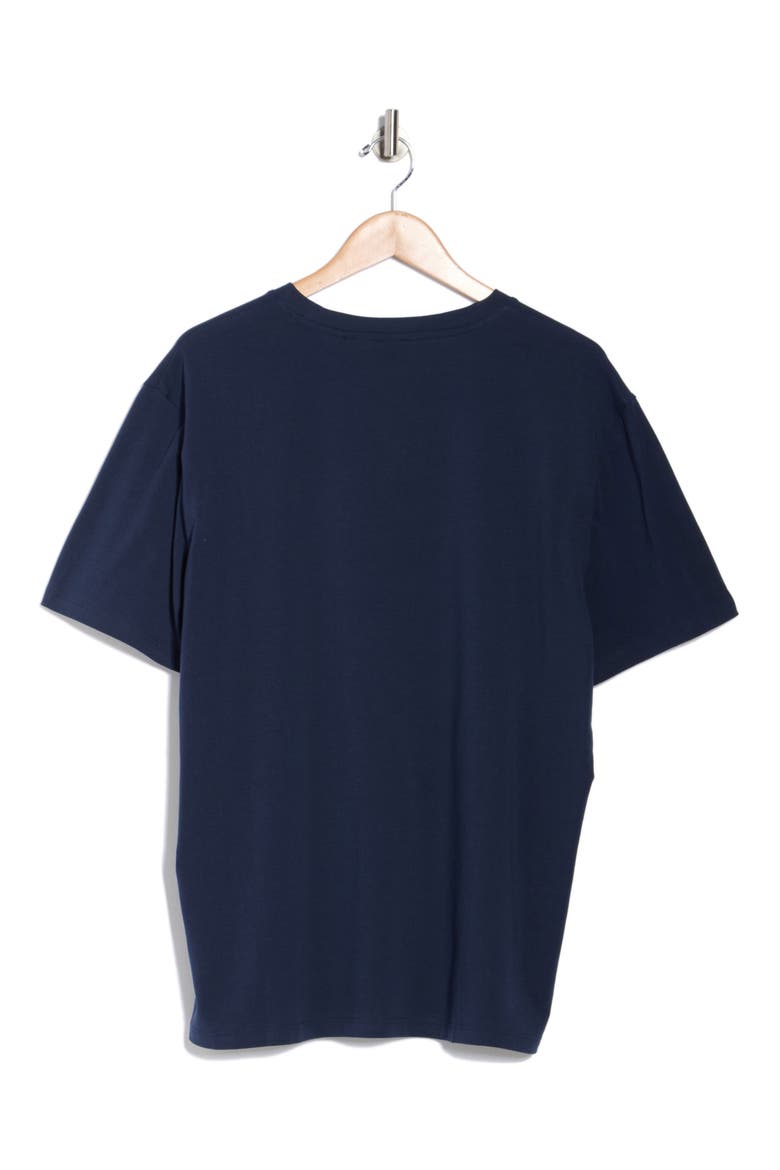 Joe Crewneck Pajama T-Shirt, Alternate, color, DK BU