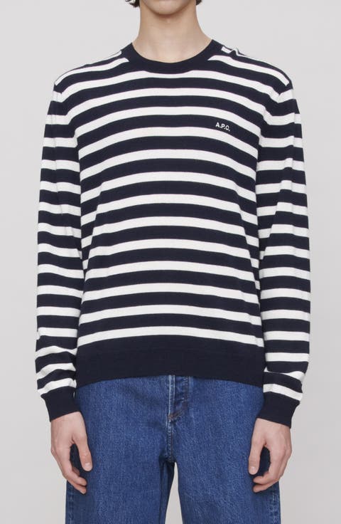 Matthias Stripe Wool Sweater