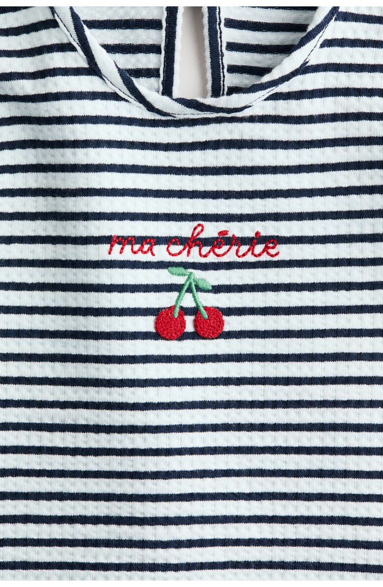 H&M 2-piece cotton set, Alternate, color, Navy Blue/Ma Chérie