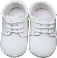 Little Things Mean a Lot Leather Crib Shoe