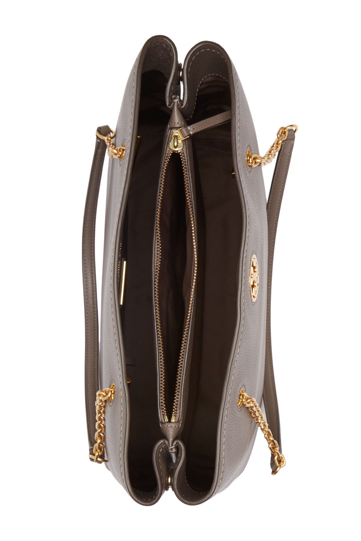 Carson Leather Tote, Alternate, color, SILVER MAPLE