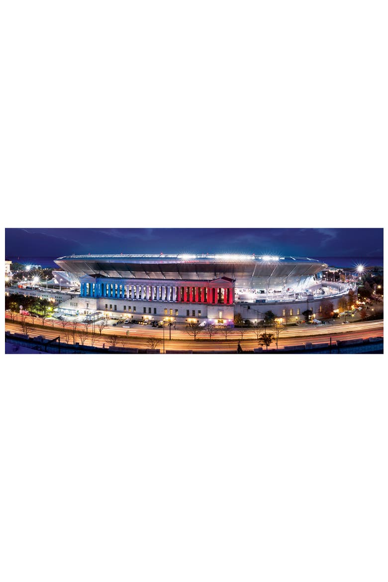 Chicago Bears 1000pc Panoramic Puzzle, Alternate, color, Multicolor