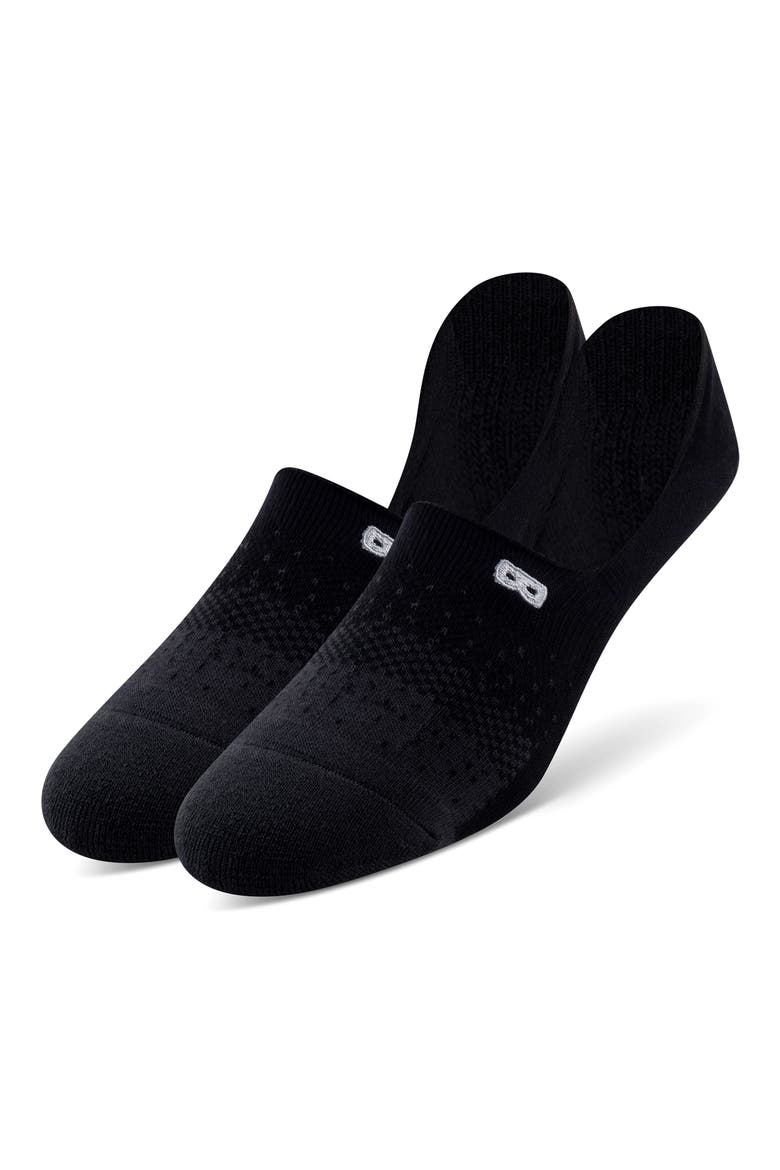 3-Pack Cushion No-Show Socks, Alternate, color, BLACK