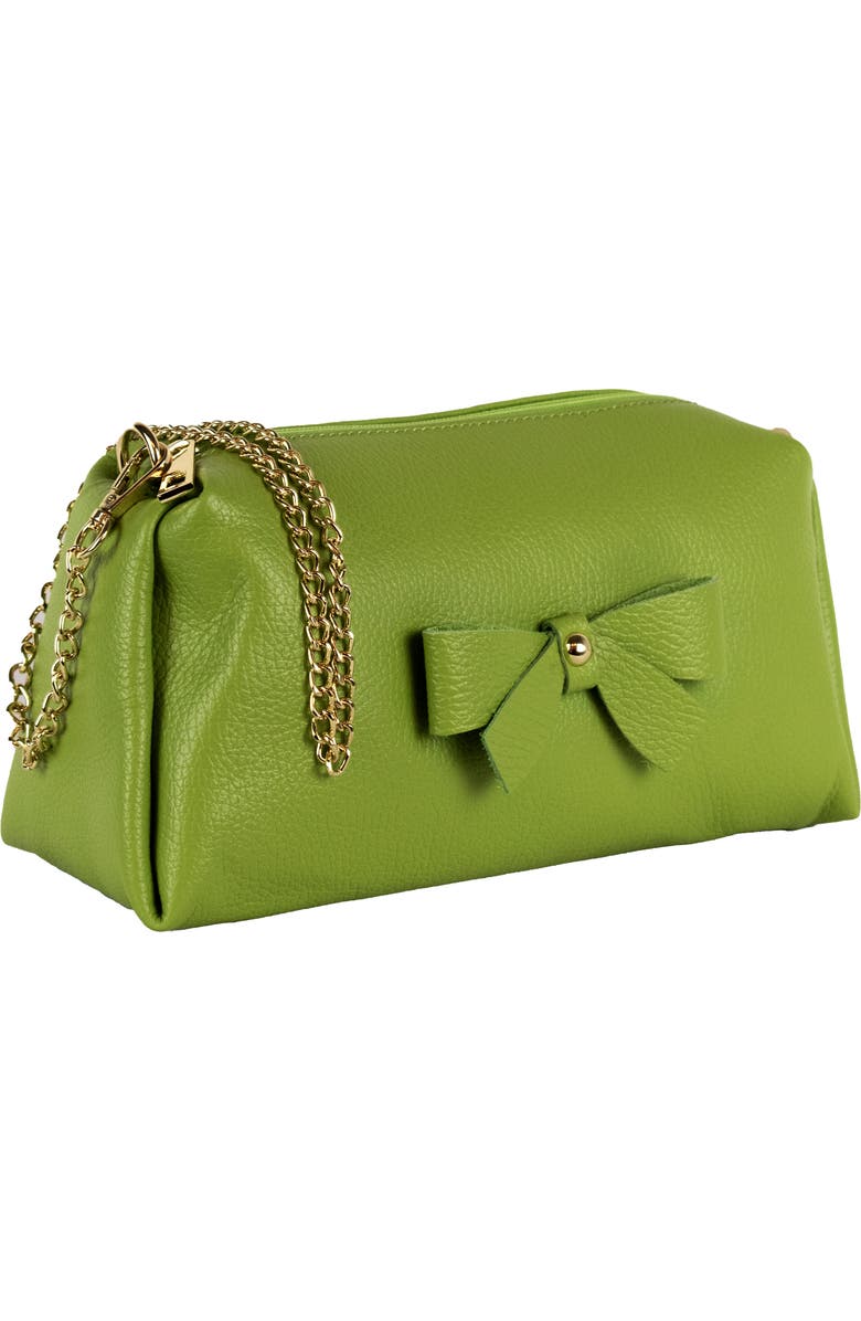 Persaman New York Gigi Bow Shoulder Bag, Alternate, color, Green