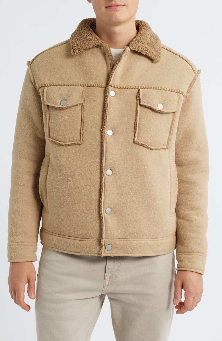 UGG<sup>®</sup> Janson UGGfluff Jacket II, Alternate, color, Sand