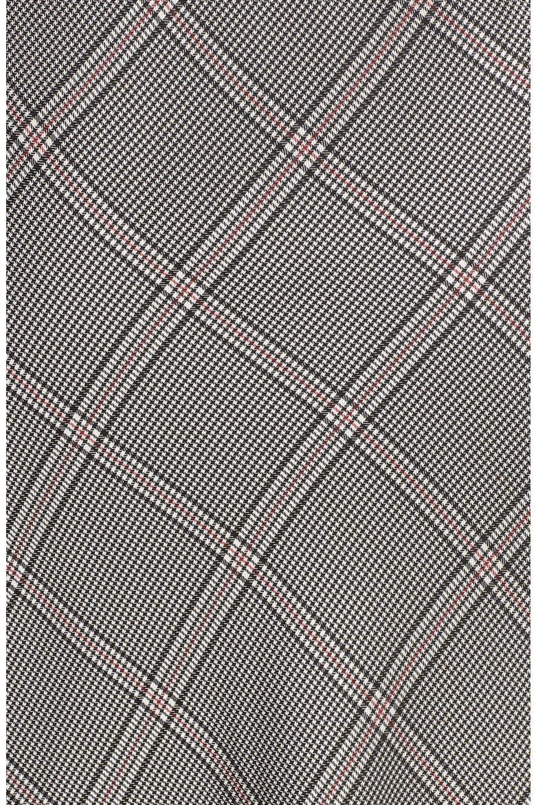 Seam Detail Sleeveless Check Dress, Alternate, color, BLACK YORK CHECK