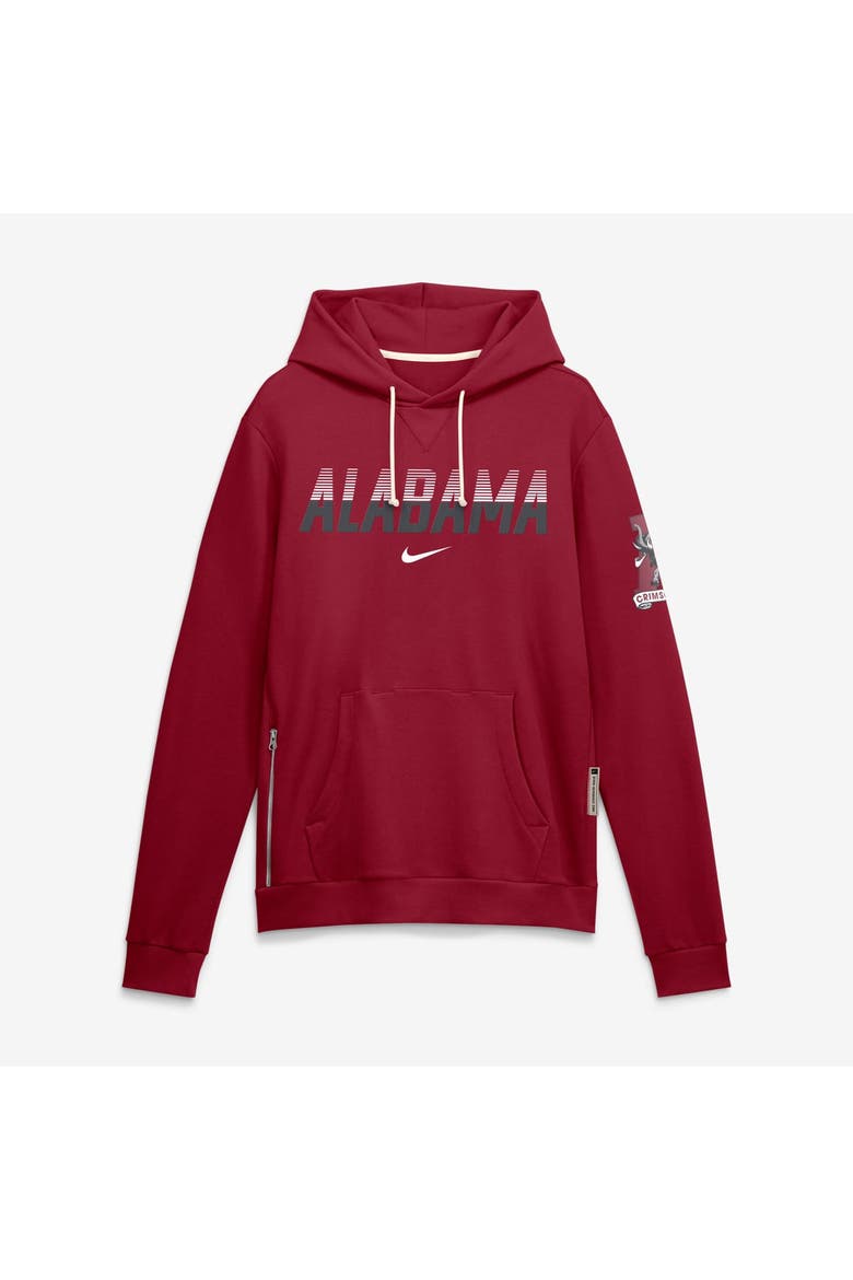 Men's Nike Crimson Alabama Crimson Tide 2026 Sideline Standard Issue Dri-FIT Hoodie, Main, color, Crimson