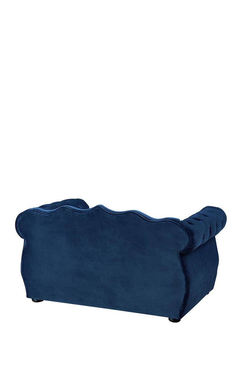 TOV FURNITURE Yorkshire Navy Pet Bed, Alternate, color,