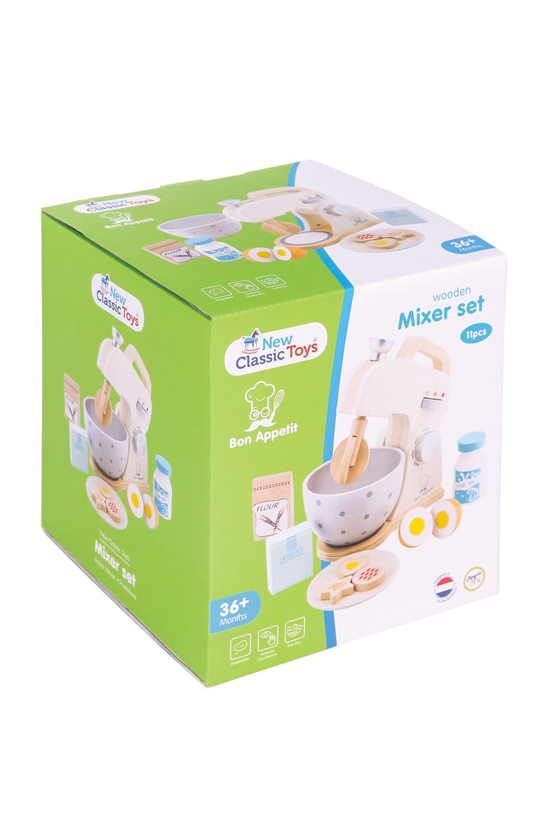 NEW CLASSIC TOYS Mixer Set, Alternate, color, Off-White
