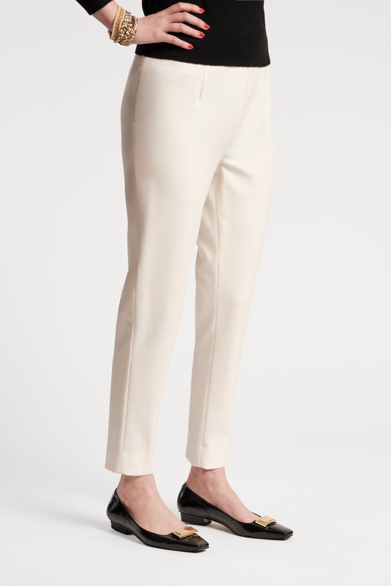 Lucy Pant Japanese Stretch Blend, Alternate, color, Oyster