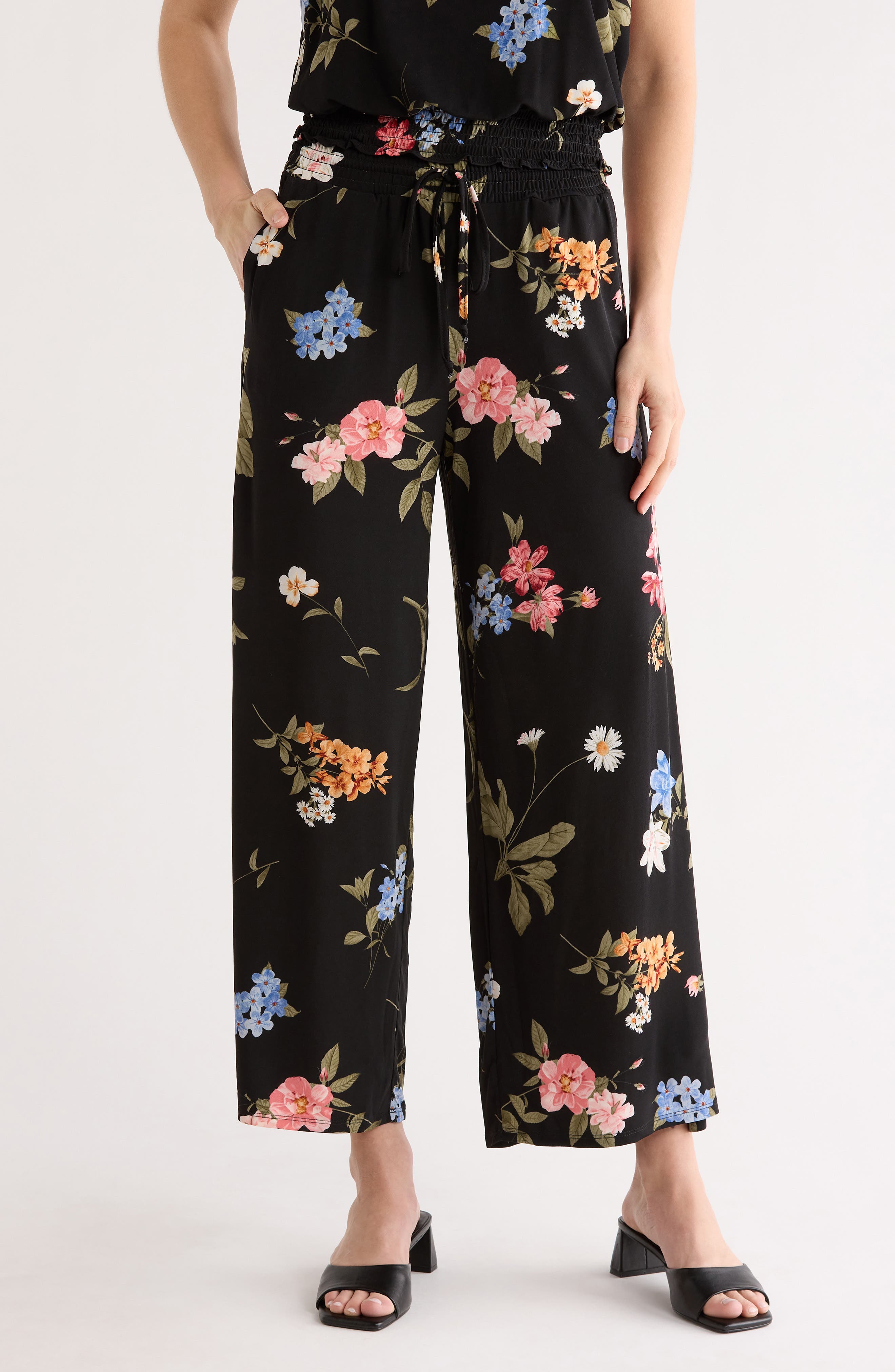 selected BLACK GARDEN FLORAL