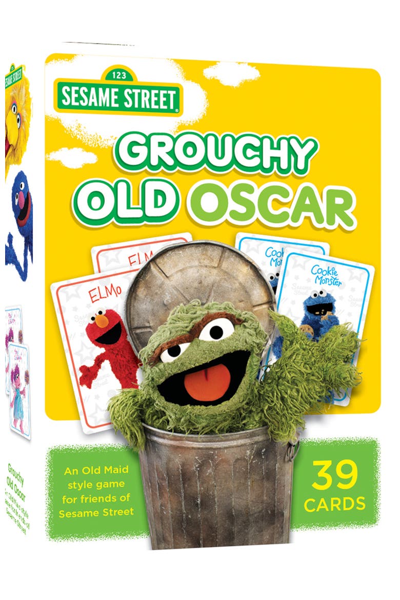 Sesame Street - Grouchy Oscar Card Game, Main, color, Multicolor