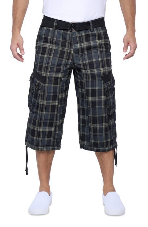 Belted Cargo Shorts