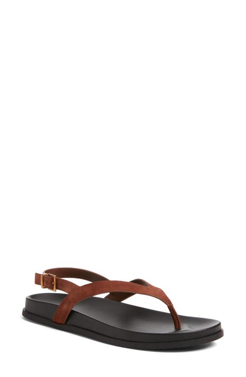 Women's Brown Flat Sandals | Nordstrom