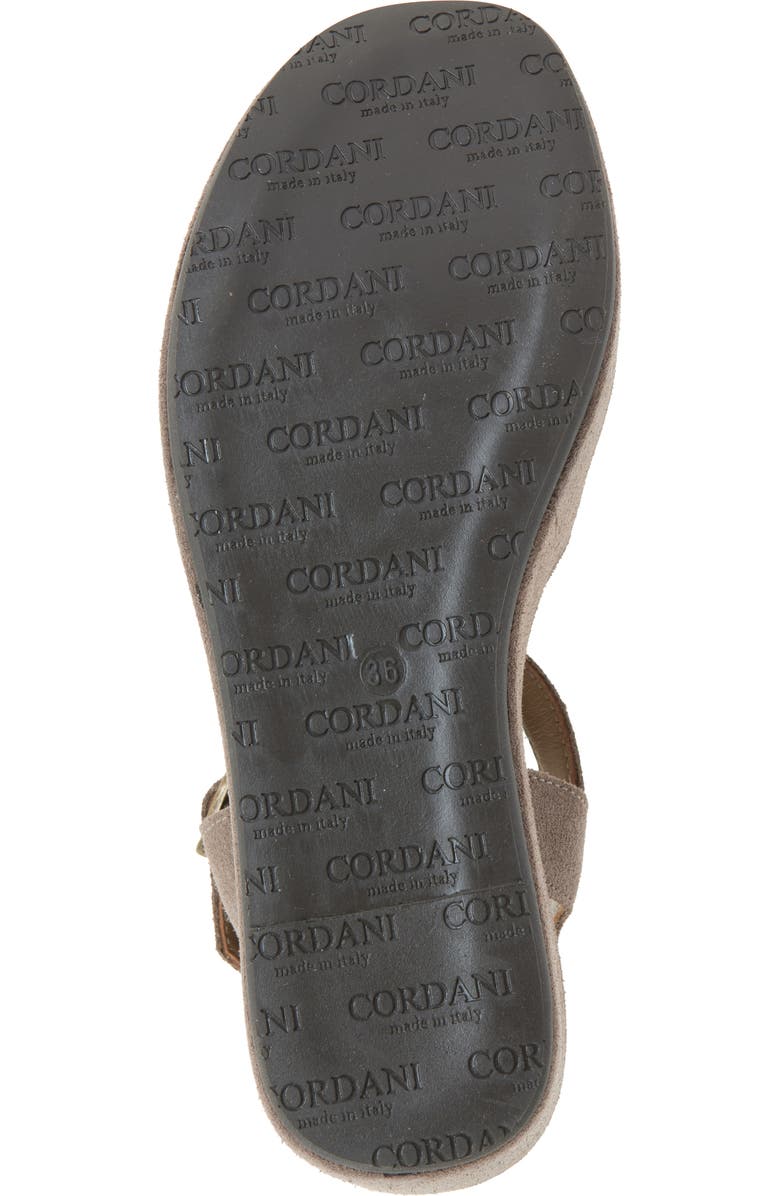Cordani Jaycee Platform Sandal, Alternate, color, Porcinio Suede